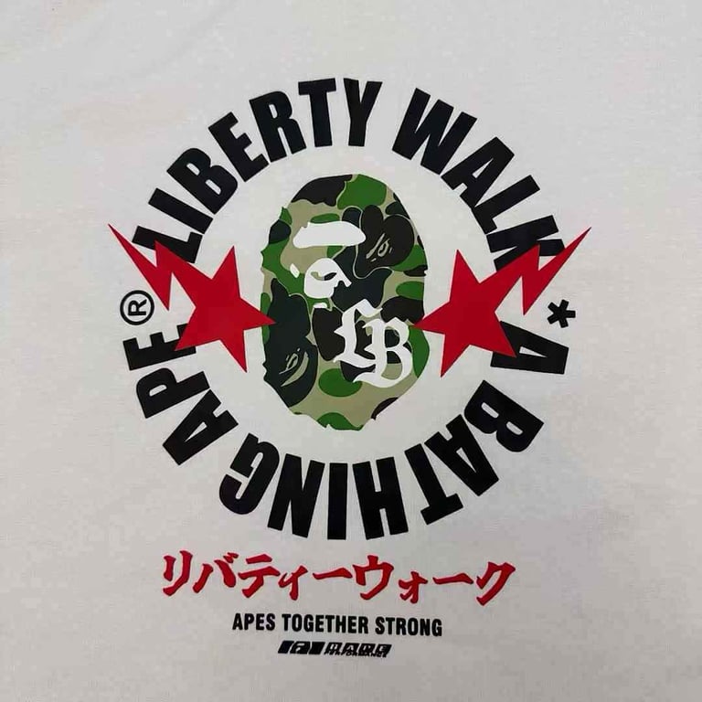 BAPE x Liberty Walk Graphic T-Shirt - 7