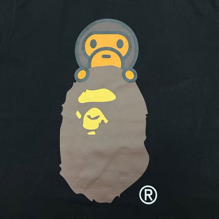 BAPE Baby Milo Ape Head Graphic Tee - 7