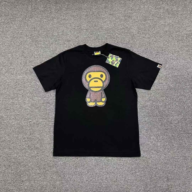 BAPE Baby Milo Graphic Tee Black - 2