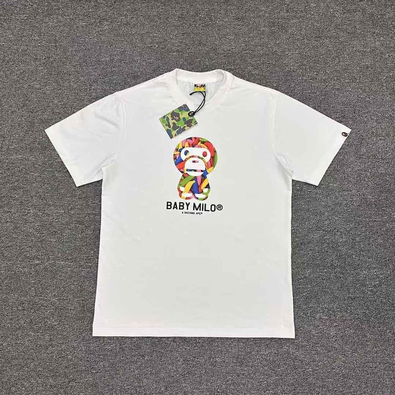 BAPE Baby Milo Multi-Color Graphic Tee - 2
