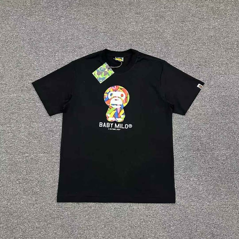BAPE Baby Milo Multi-Color Graphic Tee - 5