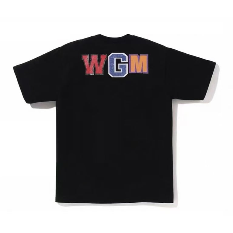 BAPE Shark WGM Graphic Tee Black - 2