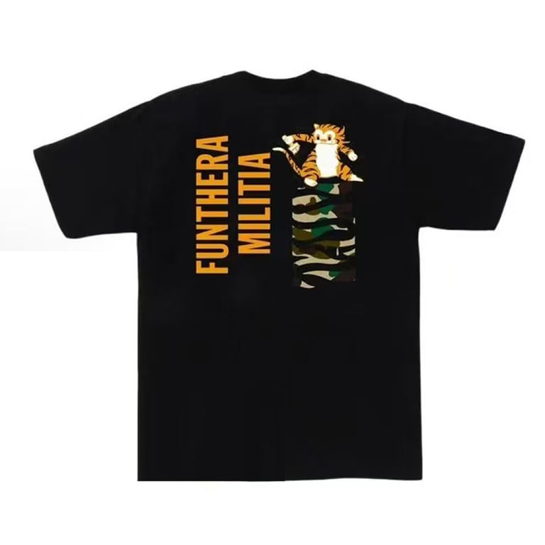 BAPE Funthera Militia Shark Tee - 4