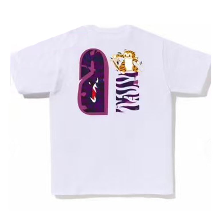BAPE Shark Tiger Graphic Tee - 2