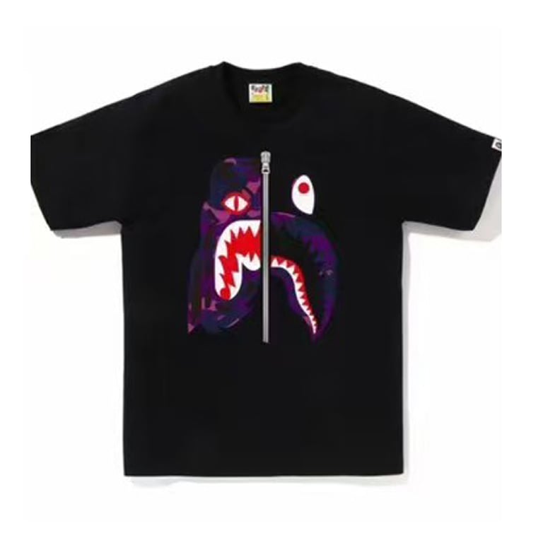 BAPE Shark Tiger Graphic Tee - 11