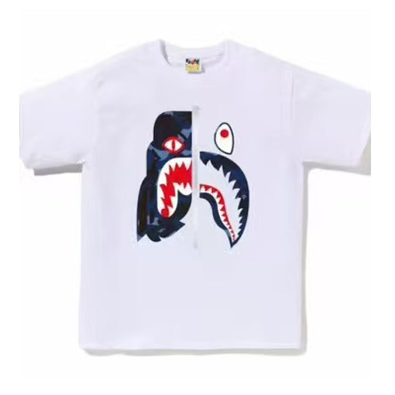 BAPE Shark Tiger Graphic Tee - 7