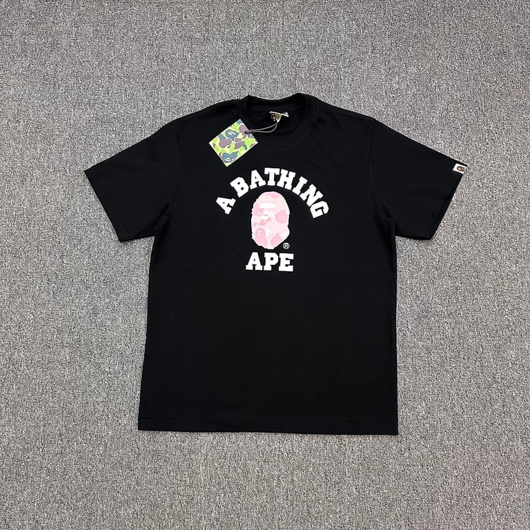 BAPE College Logo Camo Tee - 3