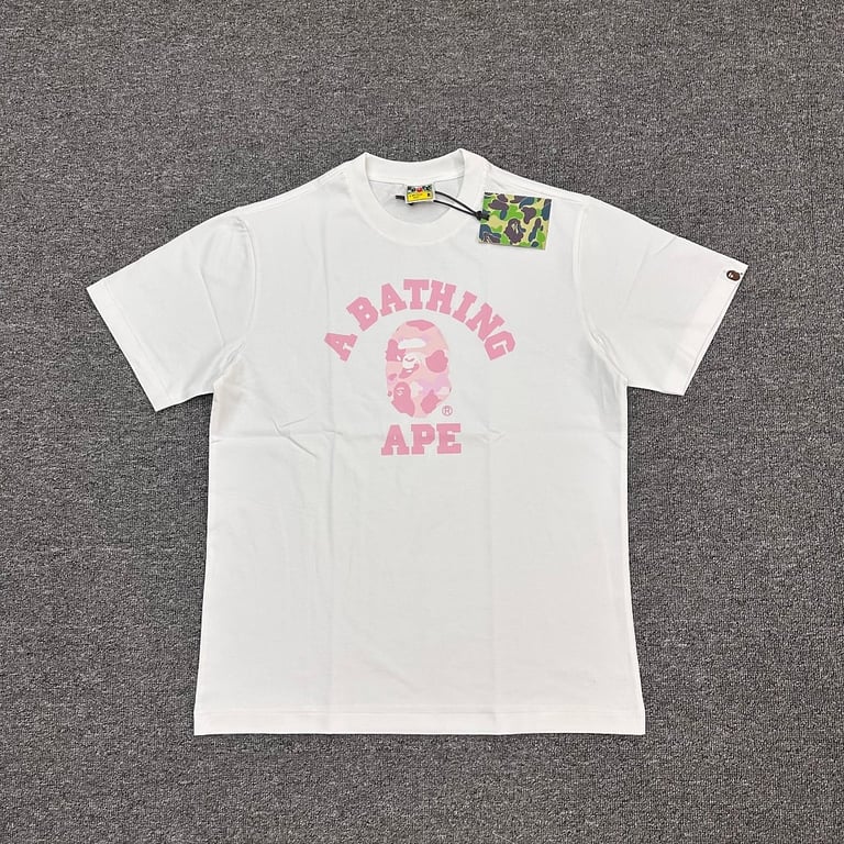 BAPE College Logo Camo Tee - 6