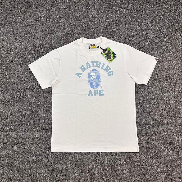 BAPE College Logo Camo Tee - 8