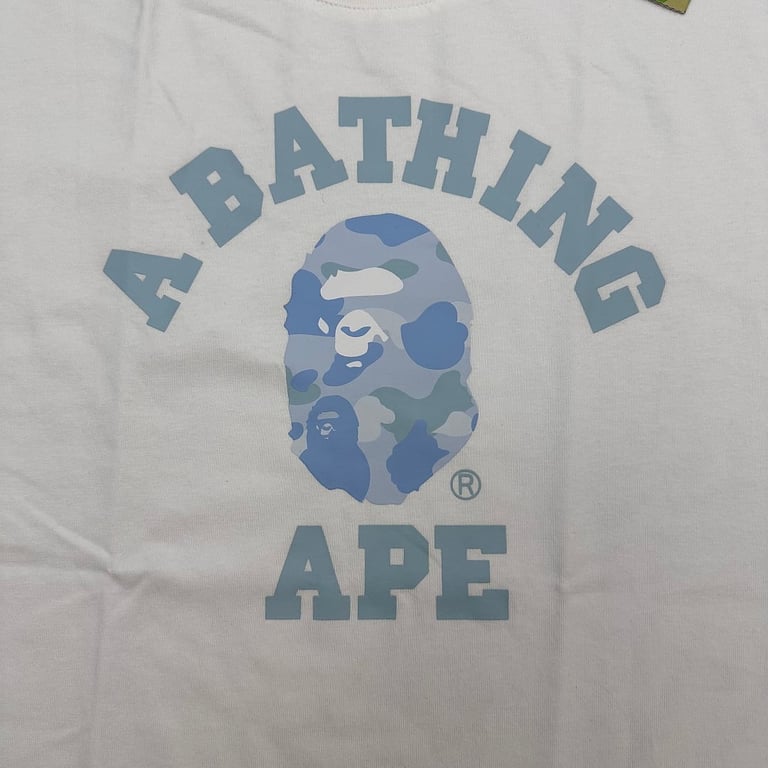 BAPE College Logo Camo Tee - 10