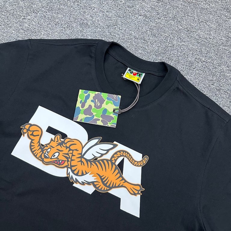 BAPE Flying Tiger Graphic Tee - 4