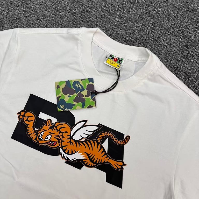 BAPE Flying Tiger Graphic Tee - 7