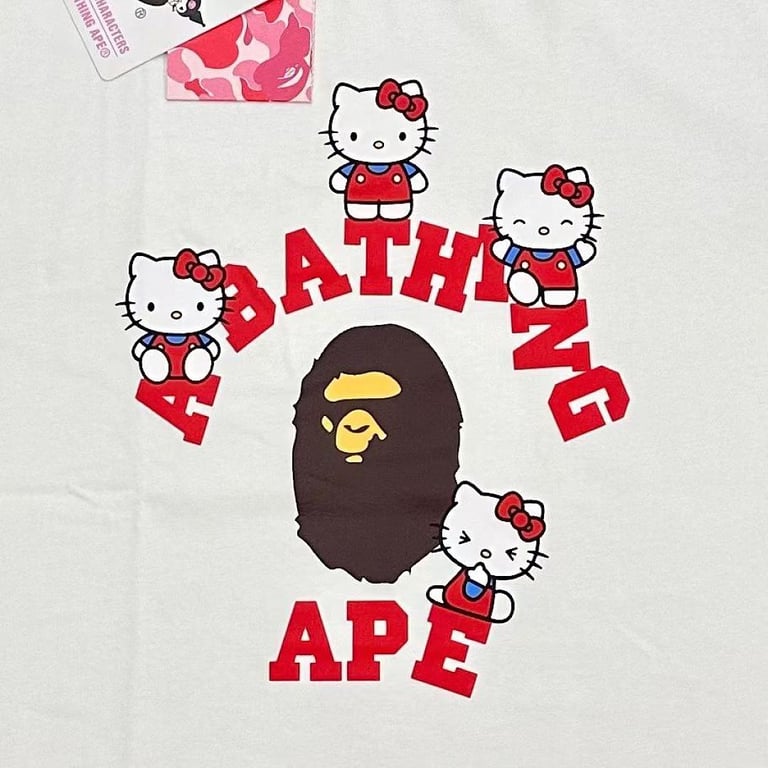 BAPE x Hello Kitty Graphic Tee - 5