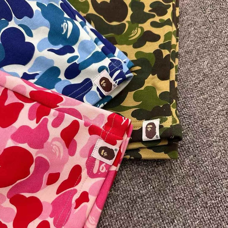 BAPE ABC Camo Shorts - 16