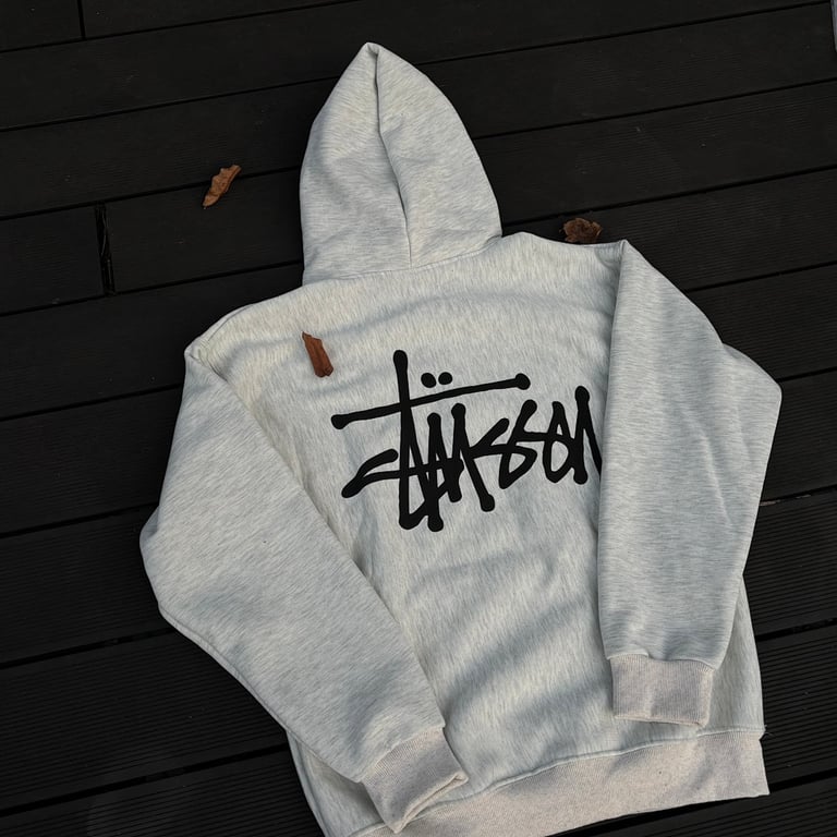 Stüssy Basic Logo Hoodie - 4