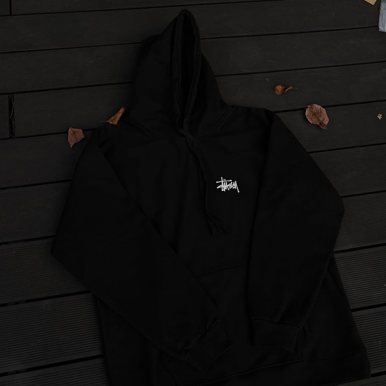 Stüssy Basic Logo Hoodie - 5