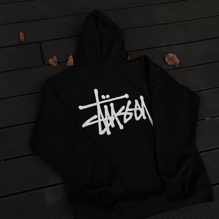 Stüssy Basic Logo Hoodie - 6