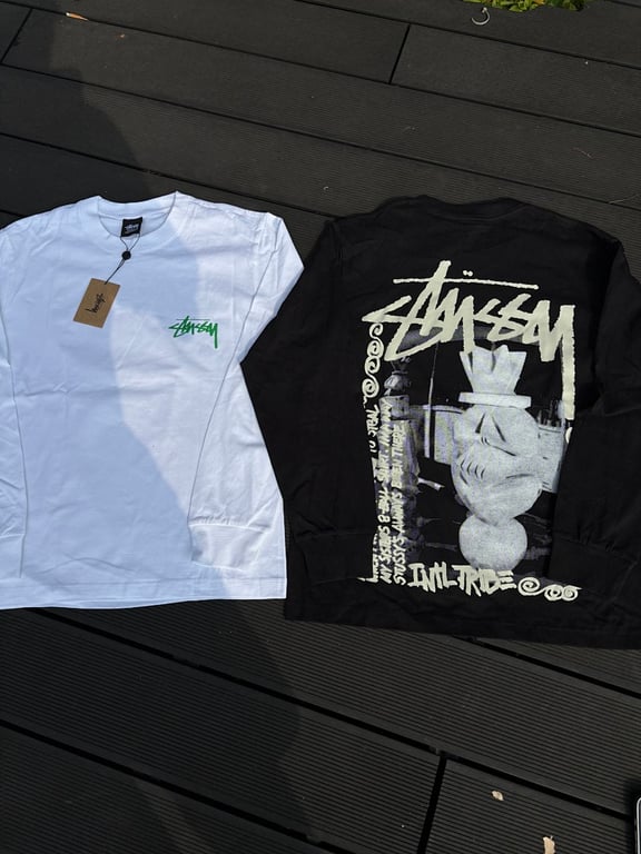 Stüssy FW25 Stone Statue Long-Sleeve Top - 3
