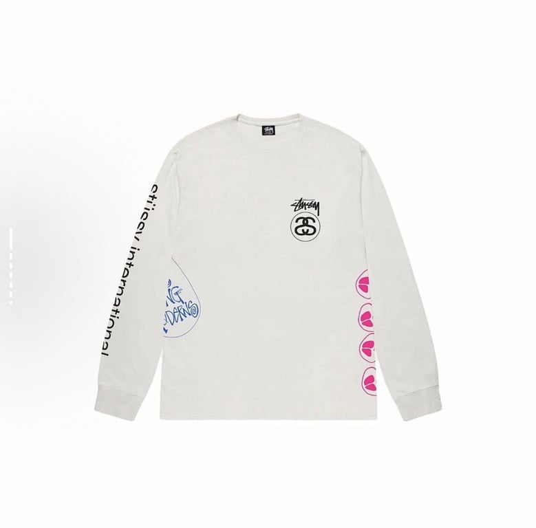 Stüssy FW25 Double-S "Skull" Long-Sleeve Top - 11