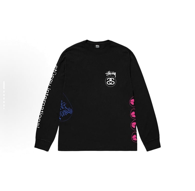 Stüssy FW25 Double-S "Skull" Long-Sleeve Top - 13