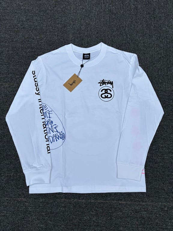 Stüssy FW25 Double-S "Skull" Long-Sleeve Top - 4