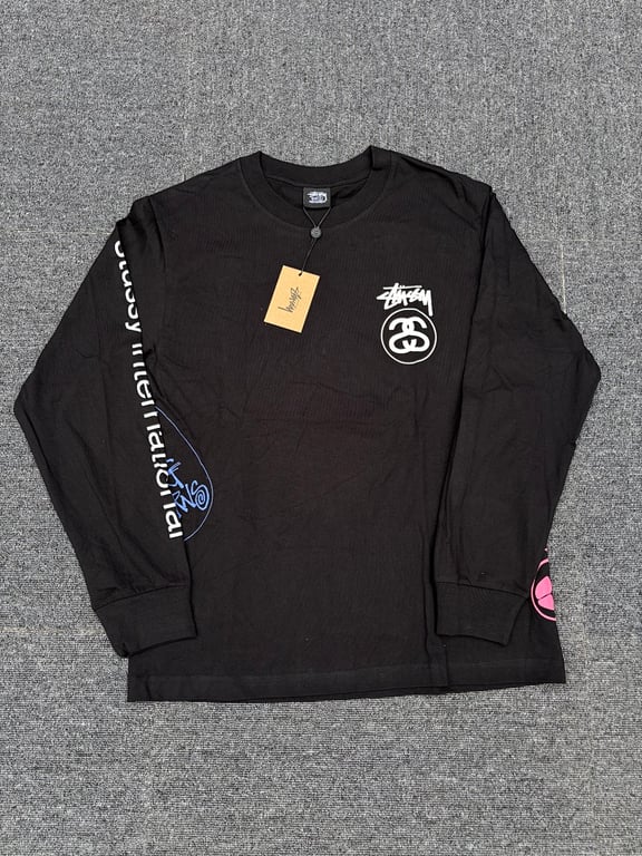 Stüssy FW25 Double-S "Skull" Long-Sleeve Top - 8