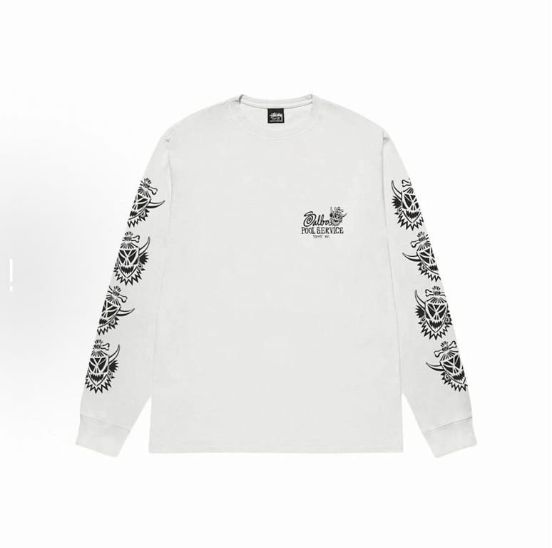Stüssy Salba Pool Service Long-Sleeve Top - 11