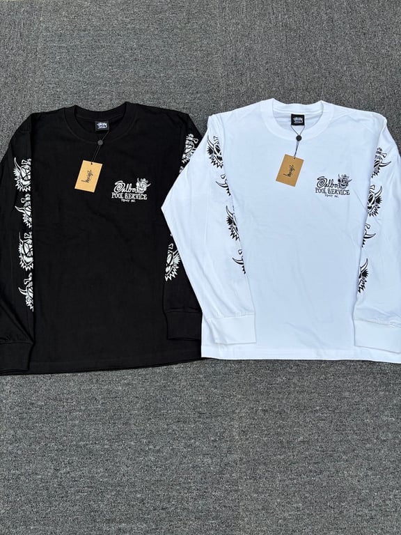 Stüssy Salba Pool Service Long-Sleeve Top - 3