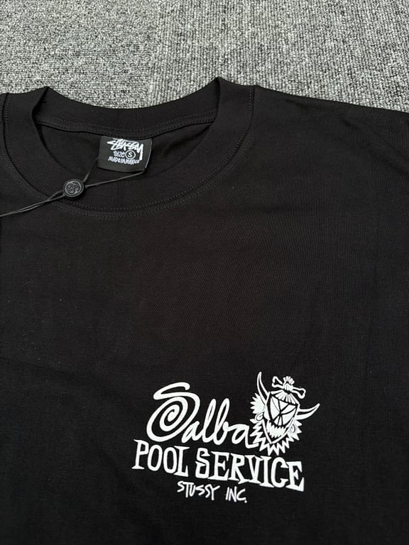Stüssy Salba Pool Service Long-Sleeve Top - 9