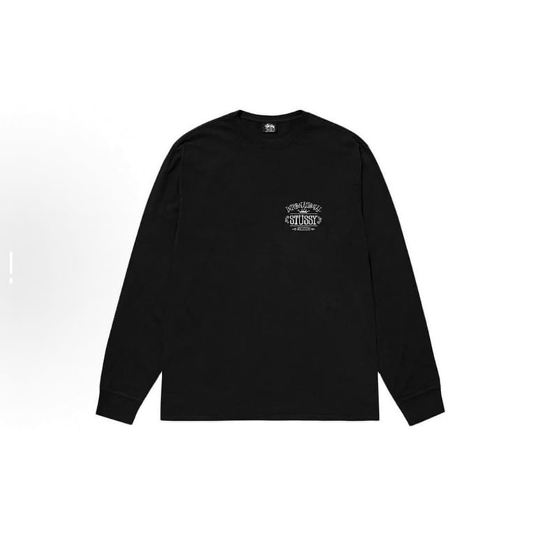 Stüssy FW25 Crown & Lettering Long-Sleeve Top - 6
