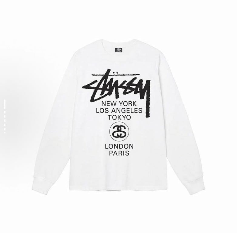 Stüssy World Tour Long-Sleeve Top - 11