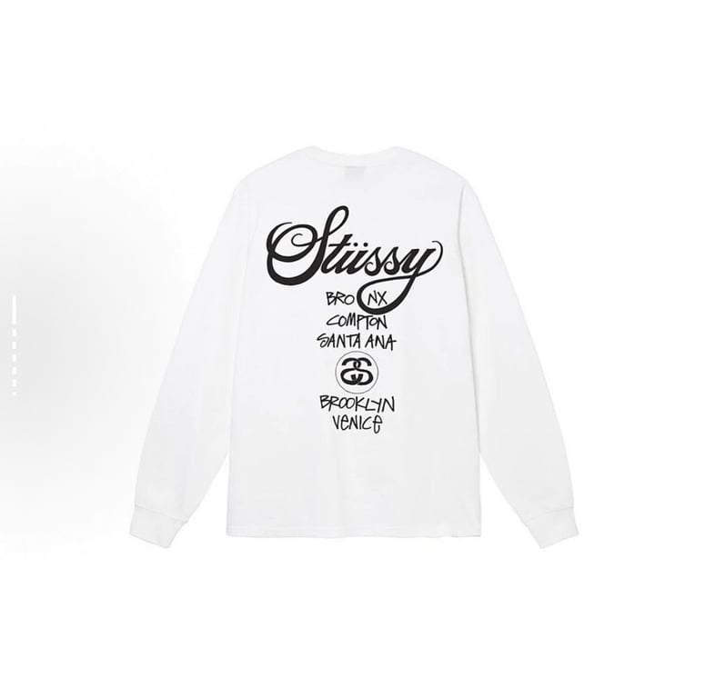 Stüssy World Tour Long-Sleeve Top - 12