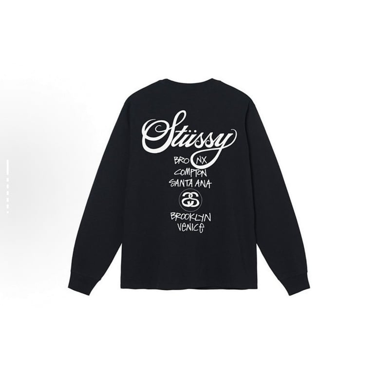 Stüssy World Tour Long-Sleeve Top - 14