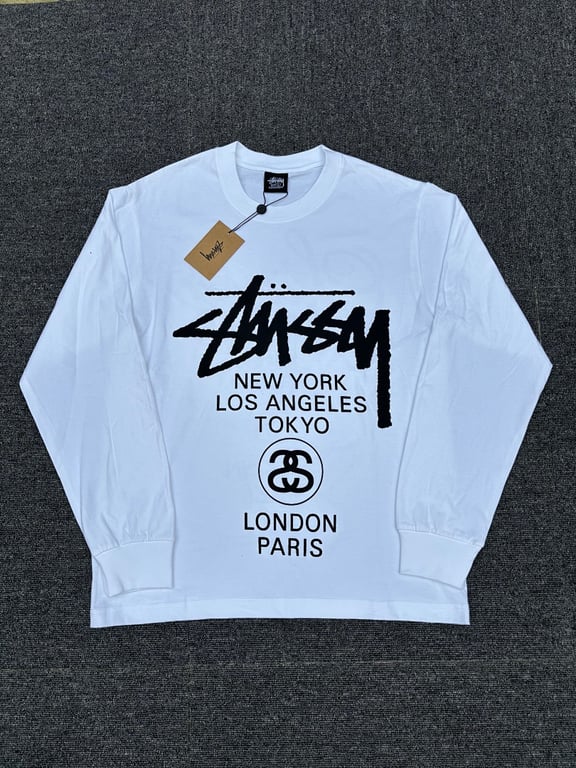 Stüssy World Tour Long-Sleeve Top - 4