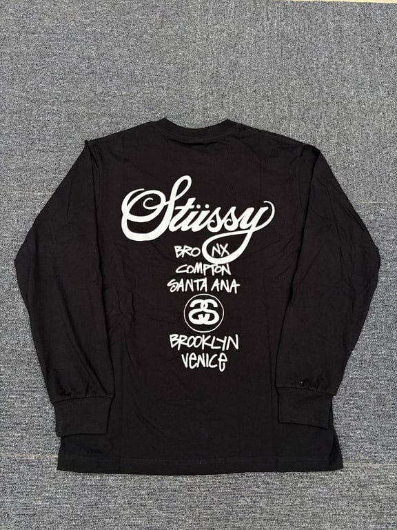 Stüssy World Tour Long-Sleeve Top - 8