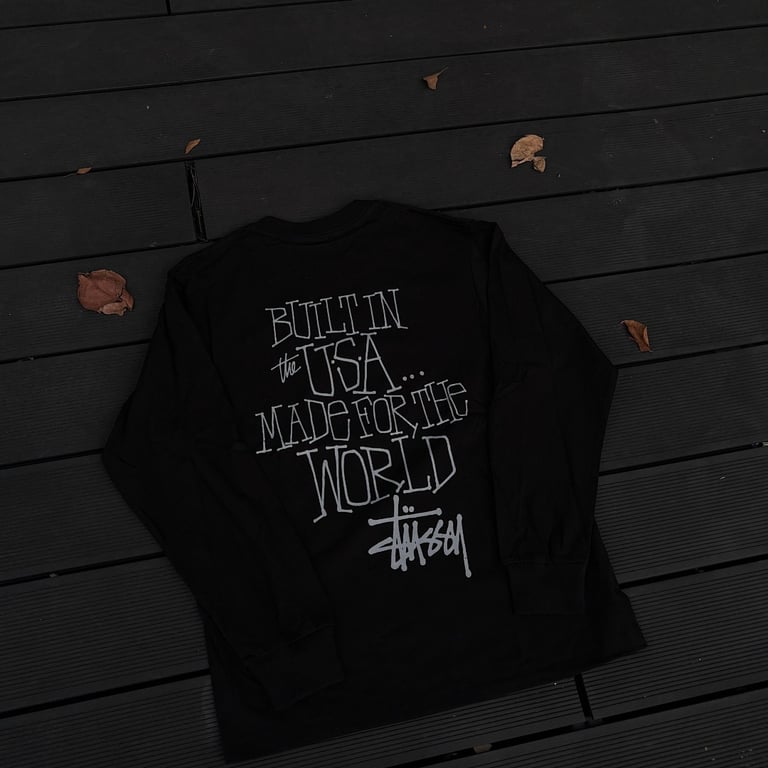 Stüssy USA Lettering Long-Sleeve Top - 6