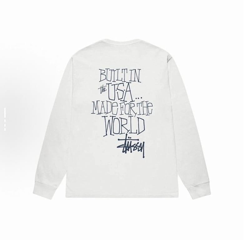 Stüssy USA Lettering Long-Sleeve Top - 8