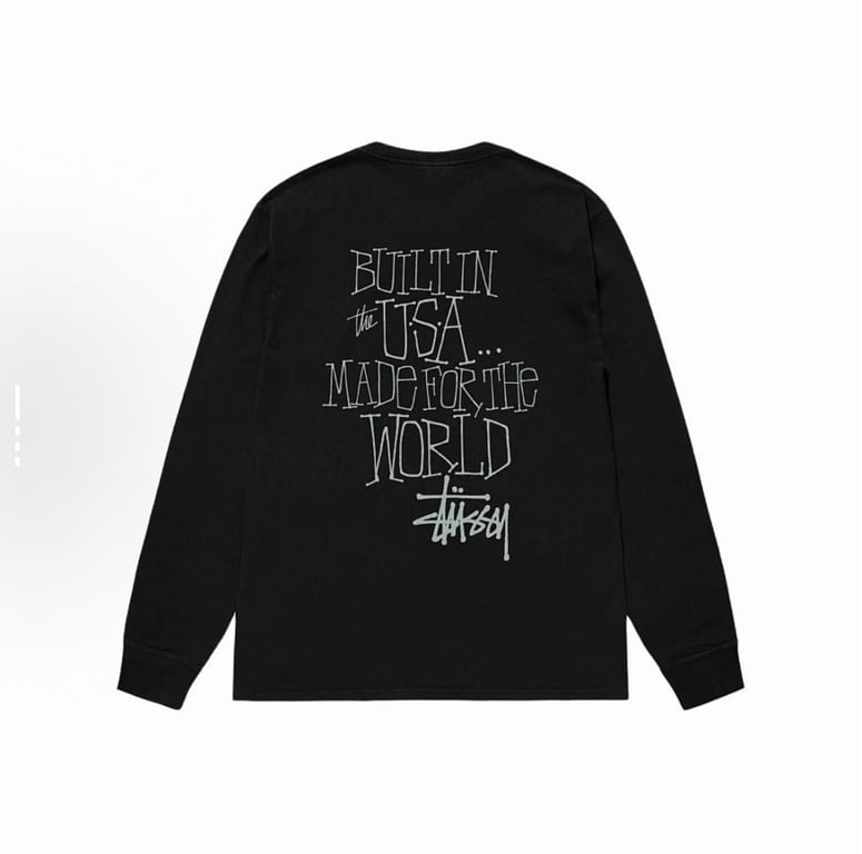 Stüssy USA Lettering Long-Sleeve Top - 10