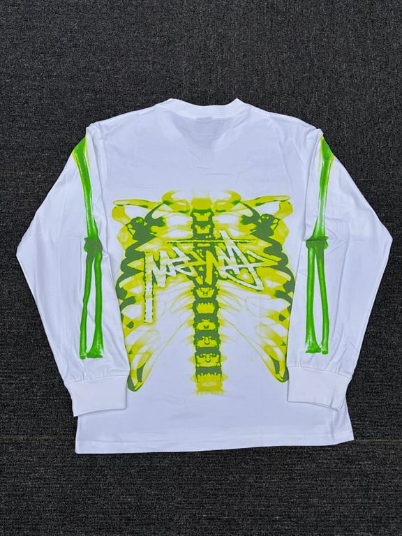 Stüssy Reflective Skull Long-Sleeve Top - 4