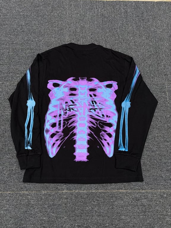 Stüssy Reflective Skull Long-Sleeve Top - 8