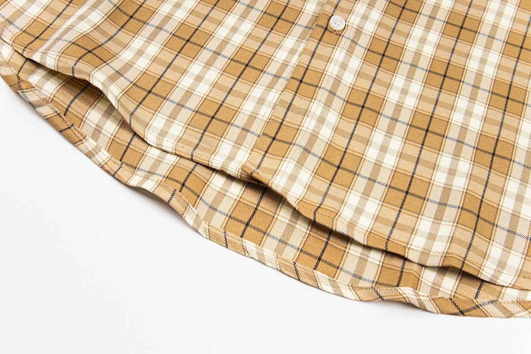Stüssy SS24 DAN Washed Cotton Plaid Long-Sleeve Shirt - 12