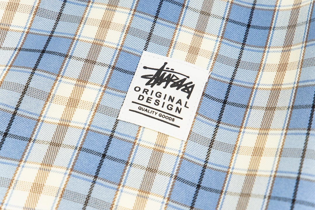 Stüssy SS24 DAN Washed Cotton Plaid Long-Sleeve Shirt - 16