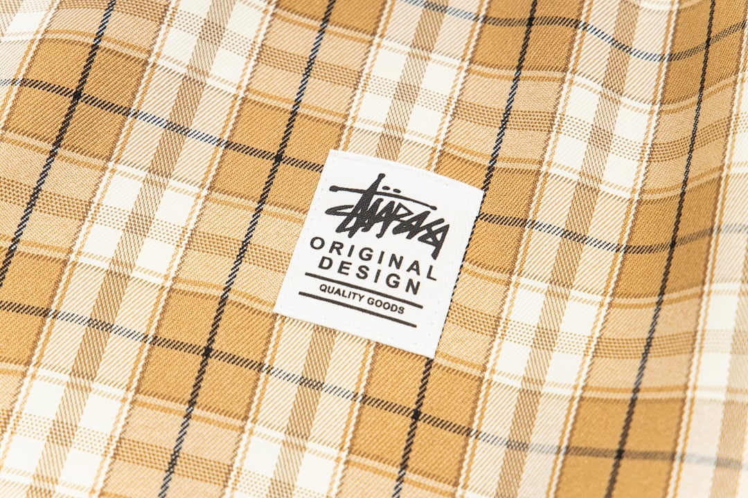 Stüssy SS24 DAN Washed Cotton Plaid Long-Sleeve Shirt - 8