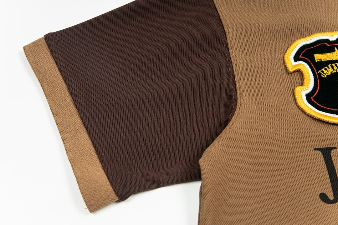 Stüssy x Denim Tears Jamaica High Polo Shirt Brown - 7