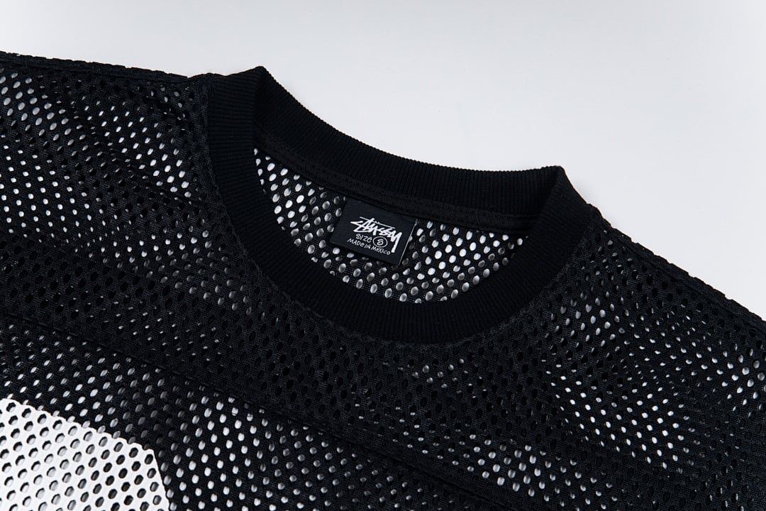 Stüssy Sporty Mesh Jersey T-Shirt "80" - 15