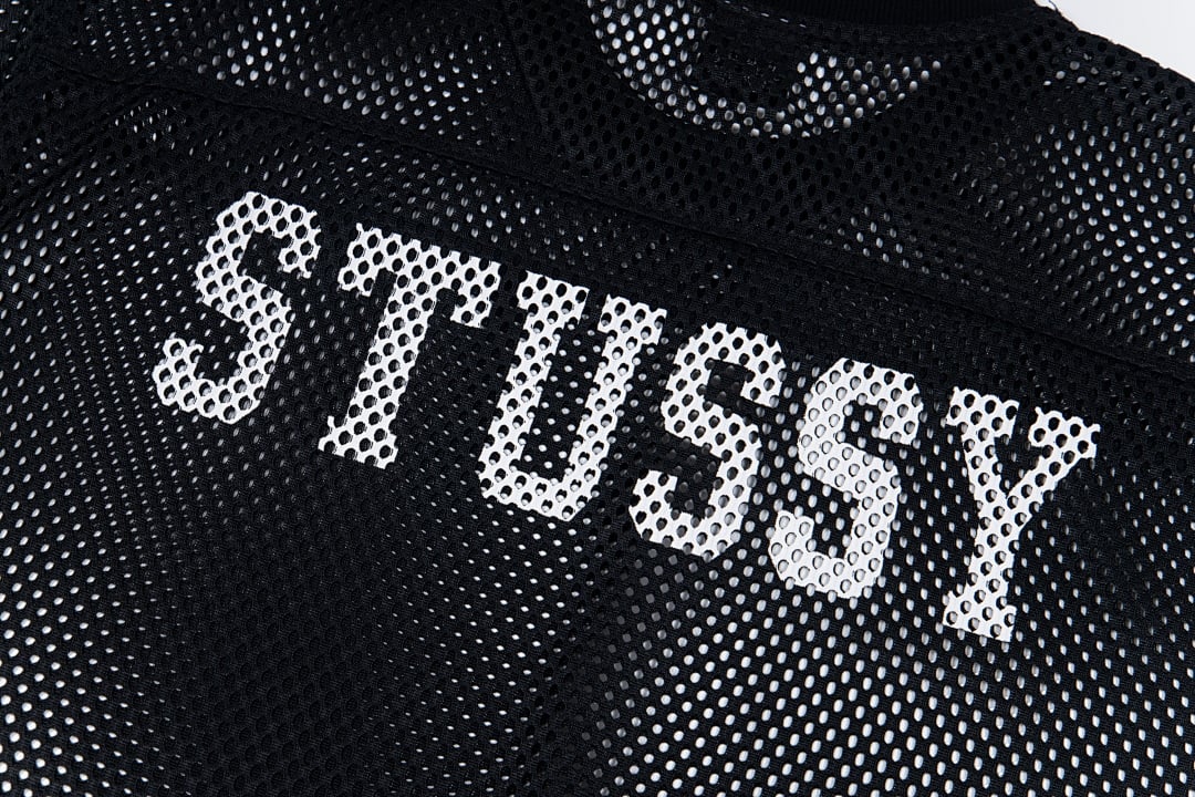 Stüssy Sporty Mesh Jersey T-Shirt "80" - 22