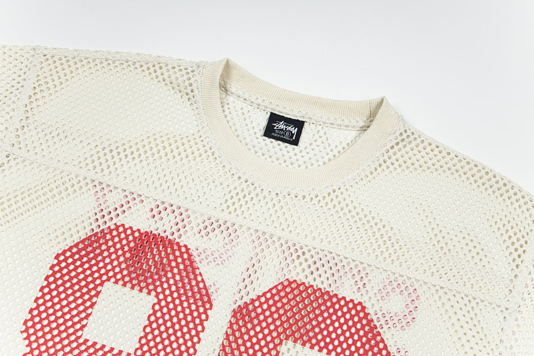 Stüssy Sporty Mesh Jersey T-Shirt "80" - 25