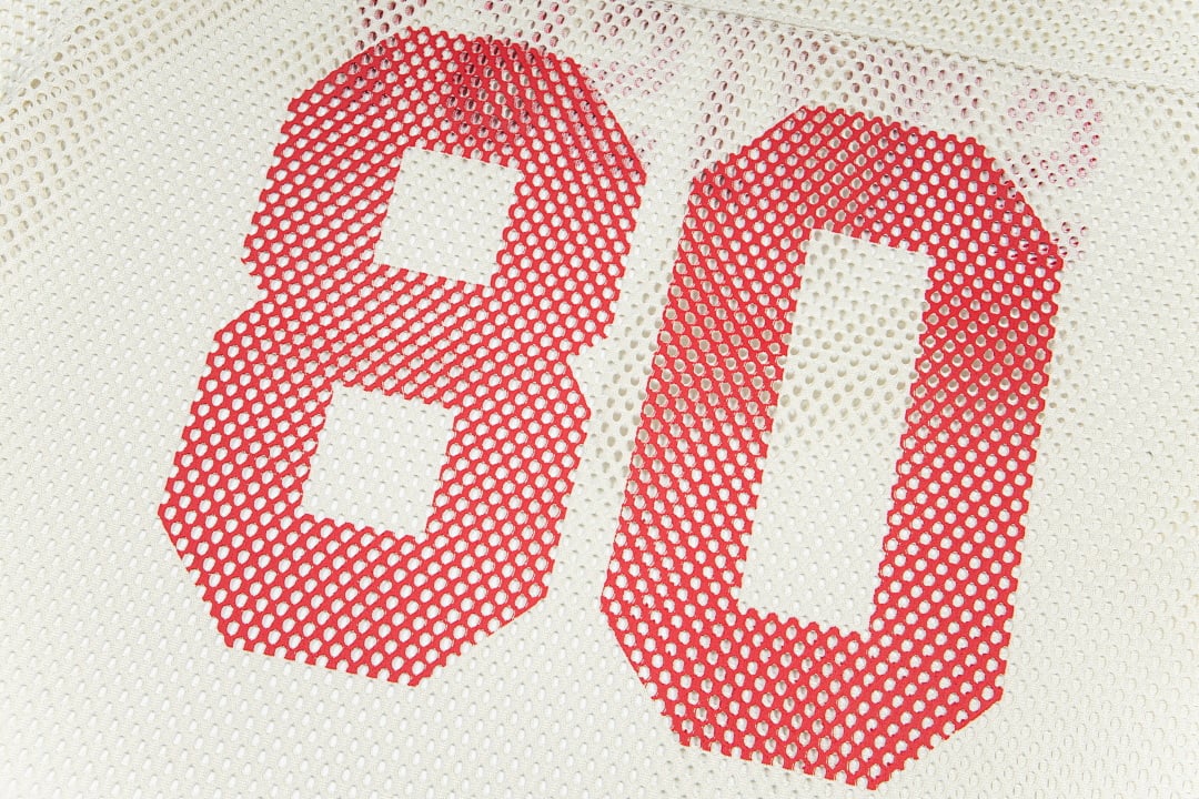 Stüssy Sporty Mesh Jersey T-Shirt "80" - 27