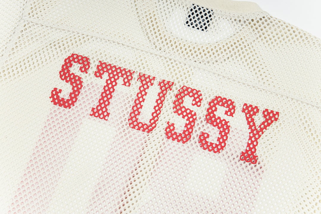 Stüssy Sporty Mesh Jersey T-Shirt "80" - 31