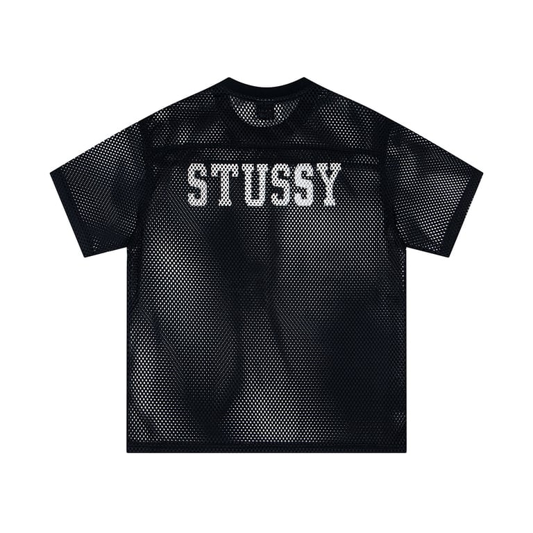 Stüssy Sporty Mesh Jersey T-Shirt "80" - 5